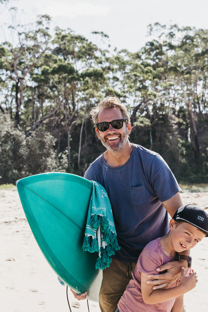 Chatting with our resident surfer-dad about life, business and his grommets