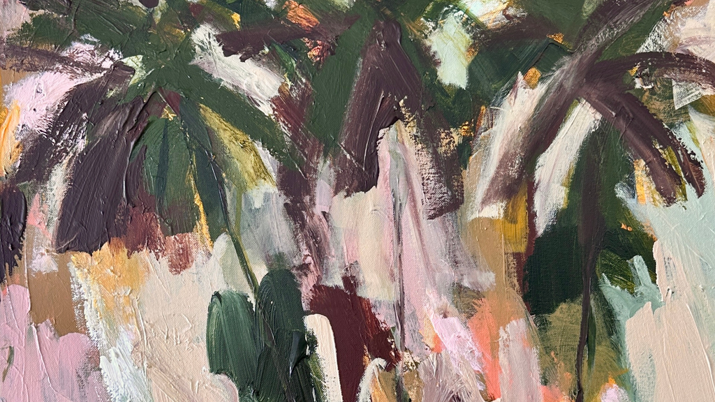 Sun-Washed Palettes: Introducing Yolanda Eke, Our Newest Artist in Residence