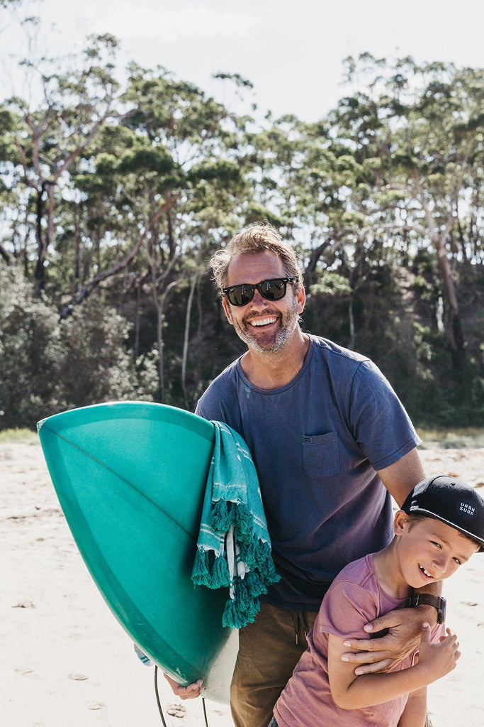 Chatting with our resident surfer-dad about life, business and his grommets - Few and Far