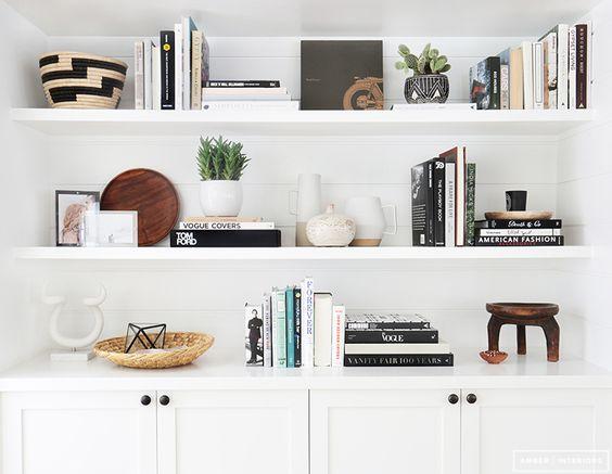 Styling a Bookshelf - Few and Far