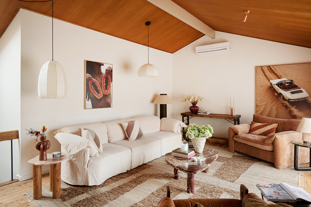 Three Birds Renovations Living Transformation | Shop The Look – Few and Far