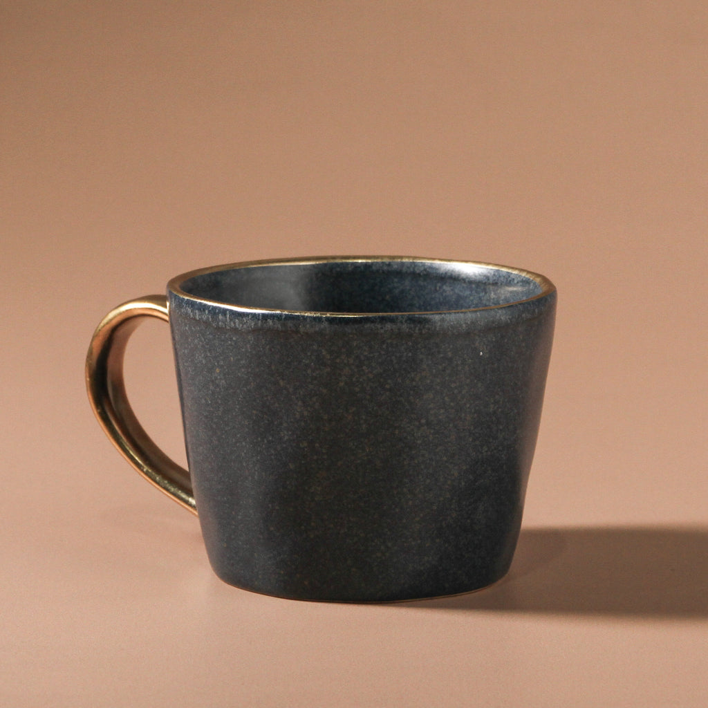 Ariel Mug Matte Charcoal - Mugs - IMAGE 1
