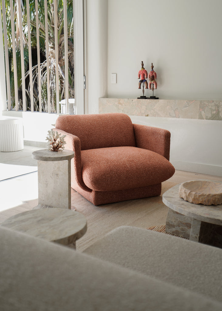 Bonnie Red Chair Styled in Darren Palmer’s Modern Living Room - Contemporary Design