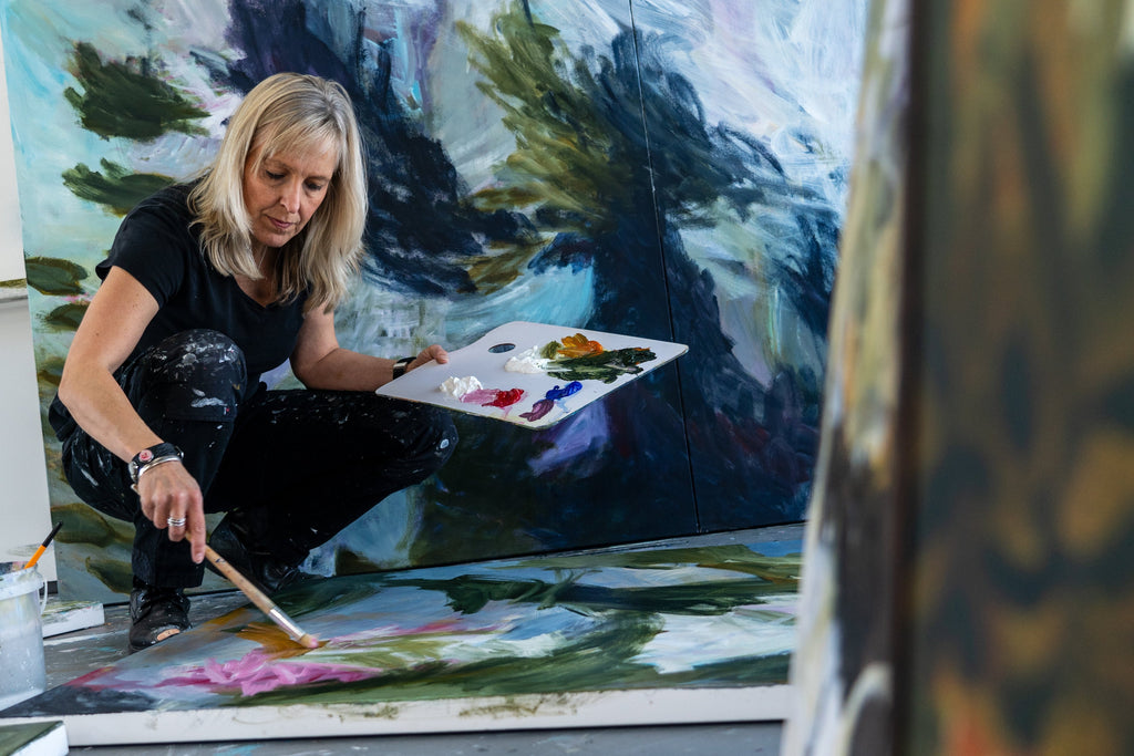 Inside the Studio: Gitte with Her Colour Palette