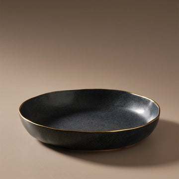 Ariel Salad Bowl Matt Black - Few and Far - Bowls
