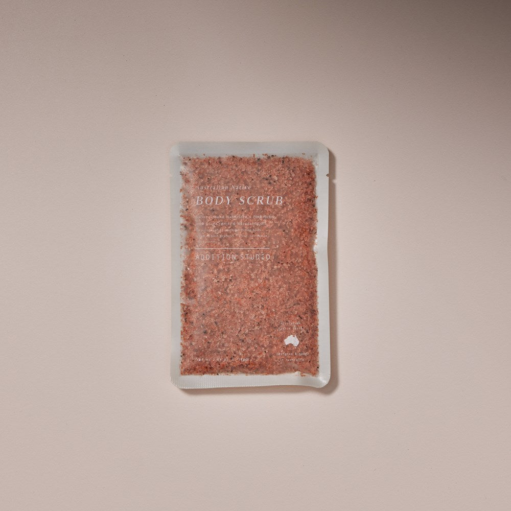 Aust Native Body Scrub Sachet - Few and Far - Bath Soaps & Fragrances