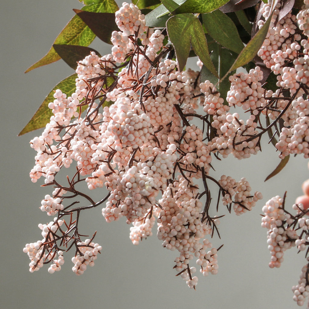 Berry Pepper Spray Cream Pink 115cm - Few and Far - Flowers & Foliage