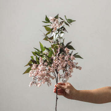 Berry Pepper Spray Cream Pink 115cm - Few and Far - Flowers & Foliage