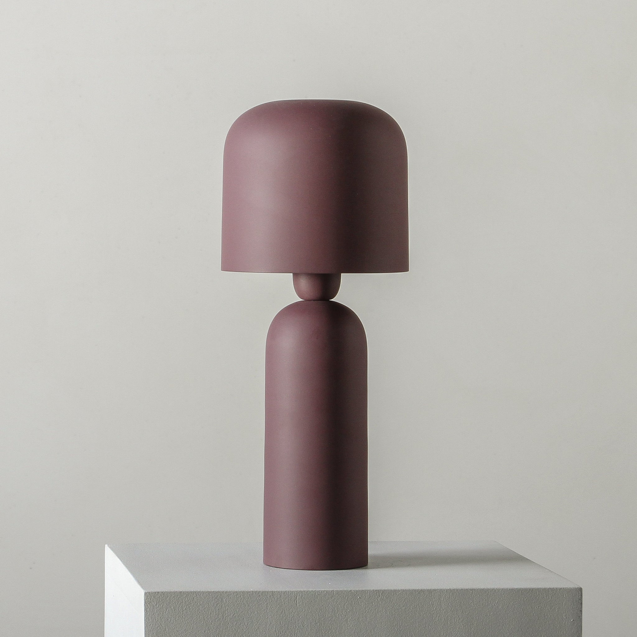 Bolzano Table Lamp Burgundy – Few and Far - Main Image