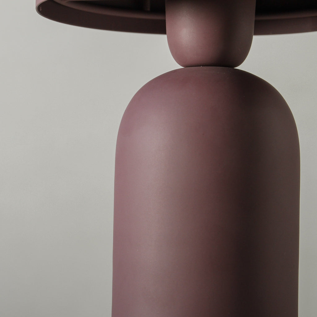 Bolzano Table Lamp Burgundy - Few and Far - Table Lamps