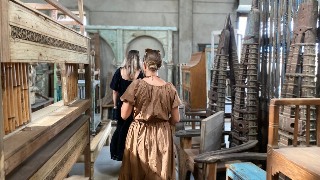 Tara Solberg sourcing foundational pieces of furniture