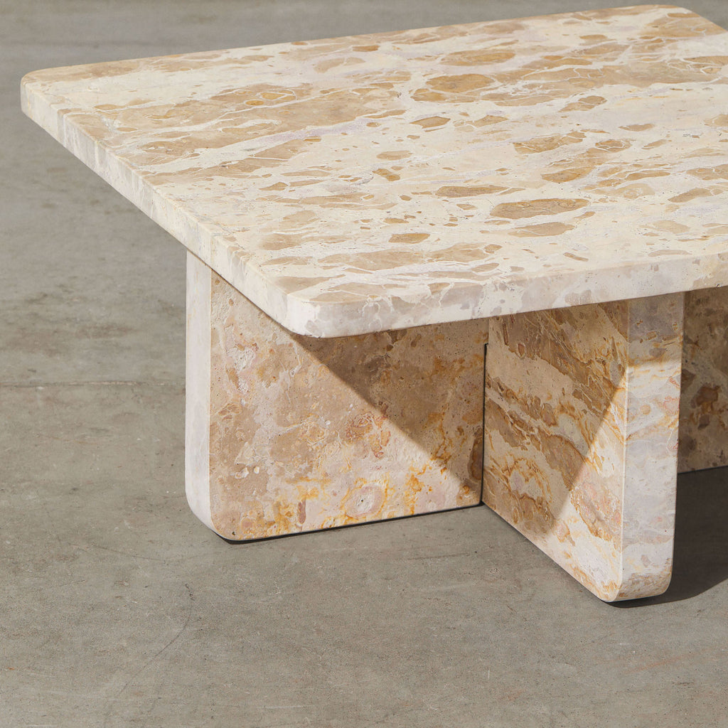 Capri Stone Table 34 Medium - Few and Far - Coffee Tables