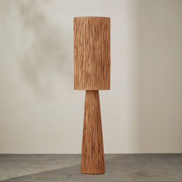 Cassia Floor Lamp Terracotta - Few and Far - Floor Lamps