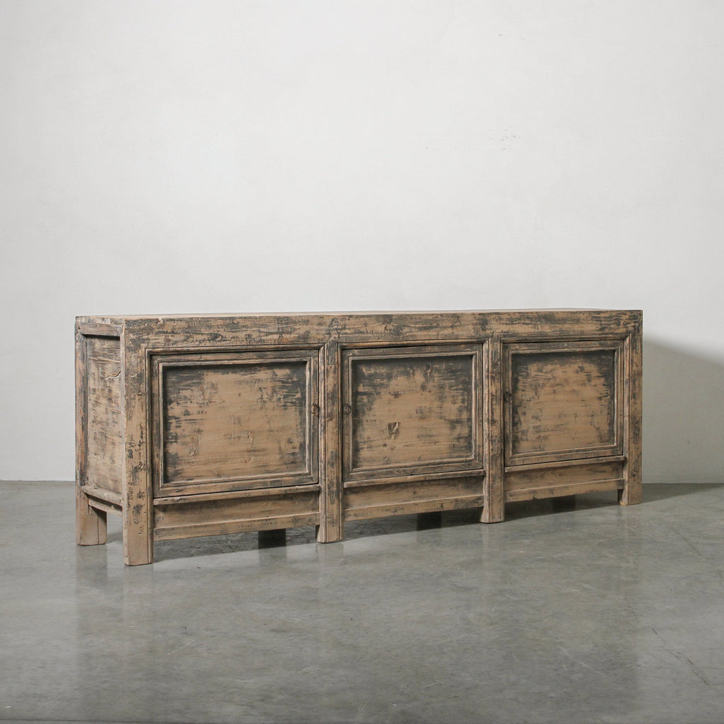 Chinese Vintage 3 Door Sideboard - Few and Far - Sideboards