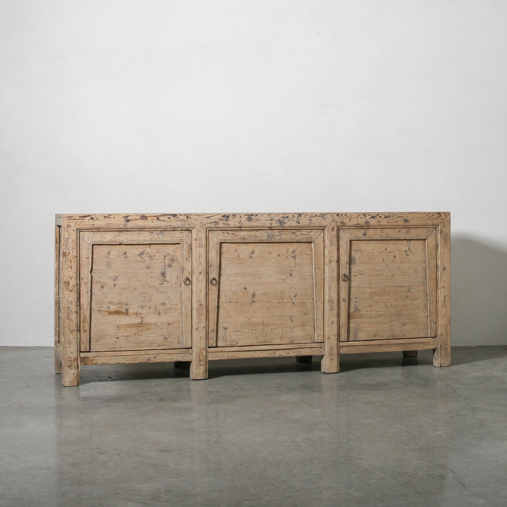 Chinese Vintage 3 Door Sideboard - Few and Far - Sideboards