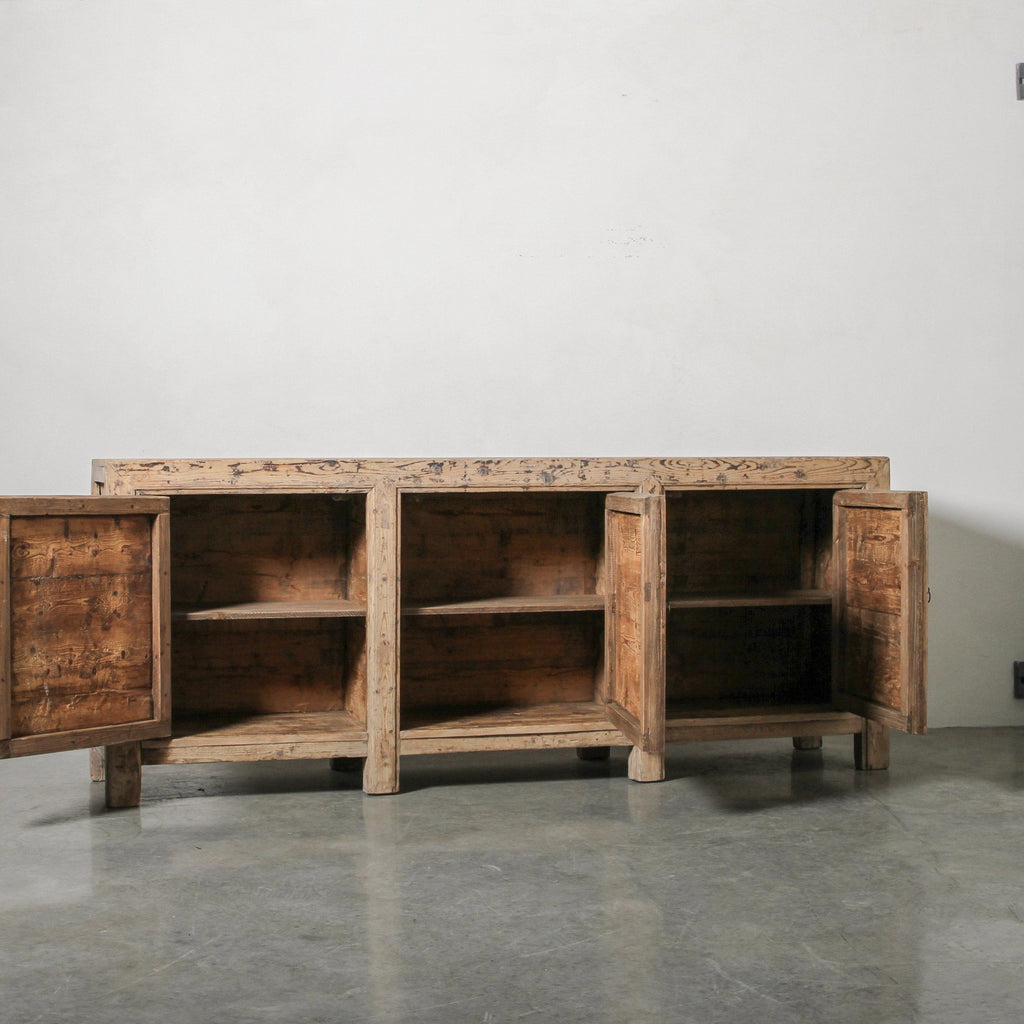 Chinese Vintage 3 Door Sideboard - Few and Far - Sideboards