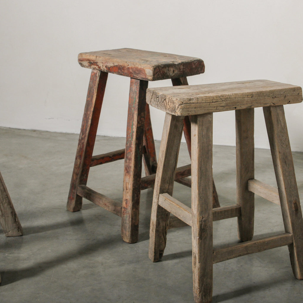 Chinese Workers Stool - Few and Far - Stools