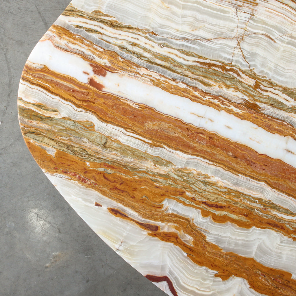 Clifton Table Onyx Travertine - Few and Far - Coffee Tables