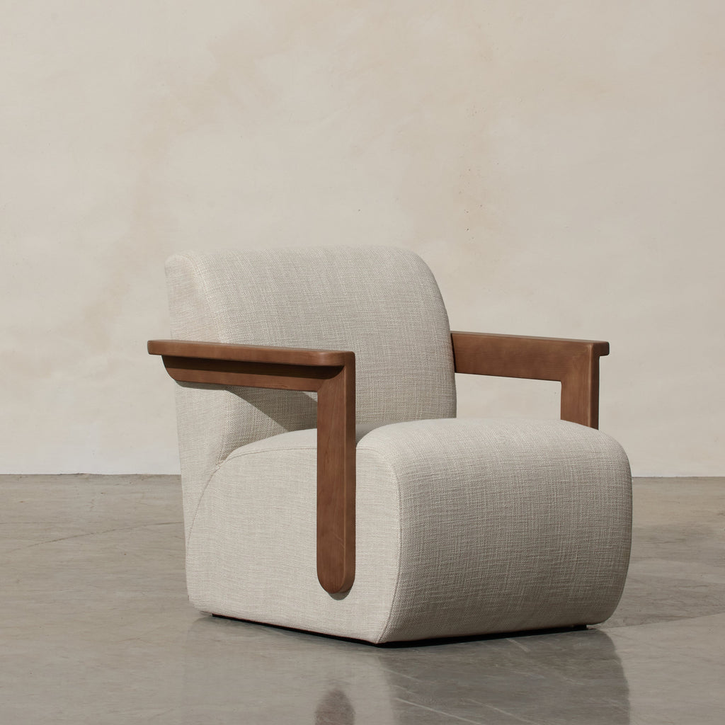 Corwin Occasional Chair Greige - Few and Far - Occasional Chairs