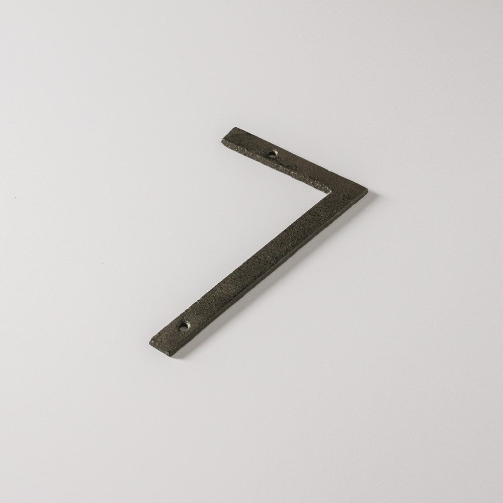 Deco Numeral 7 - Few and Far - Hooks