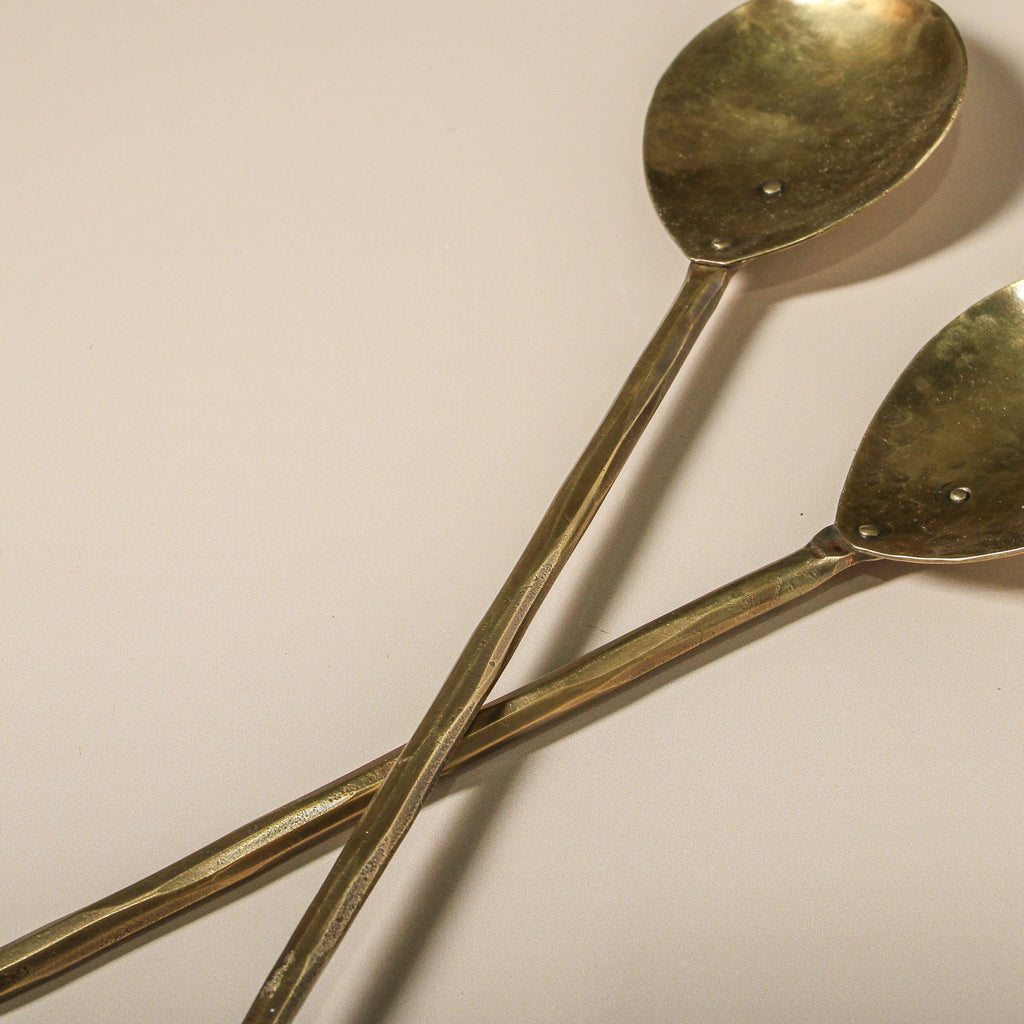 Delia Salad Servers - Few and Far - Serveware