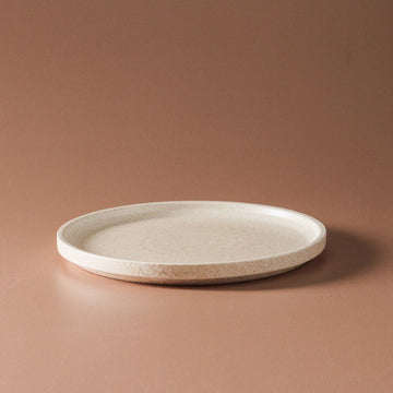 Entree Plate 23cm Platform Sand - Few and Far - Plates