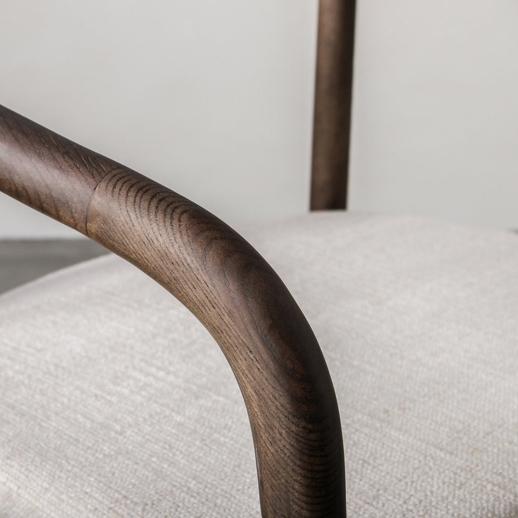 Essence Dining Chair Fabric/Smoke - Few and Far - Dining Chairs