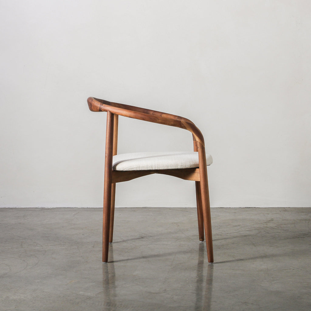 Essence Dining Chair Fabric/Walnut - Few and Far - Dining Chairs