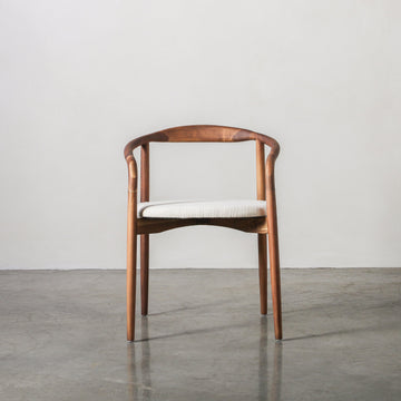 Essence Dining Chair Fabric/Walnut - Few and Far - Dining Chairs
