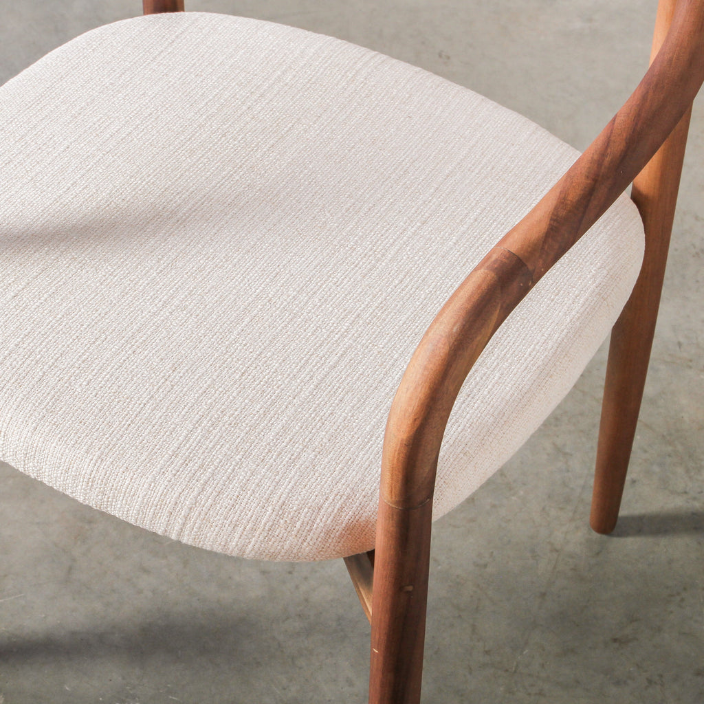Essence Dining Chair Fabric/Walnut - Few and Far - Dining Chairs
