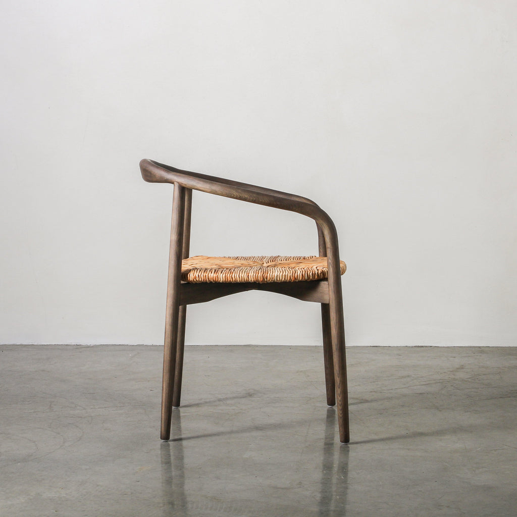 Essence Dining Chair Leaf Rope/Smoke - Few and Far - Dining Chairs