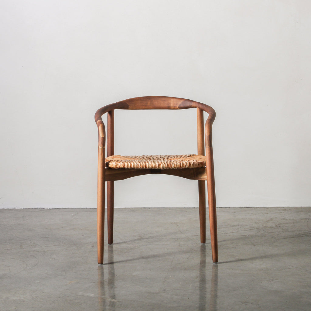 Essence Dining Chair Leaf Rope/Walnut - Few and Far - Dining Chairs