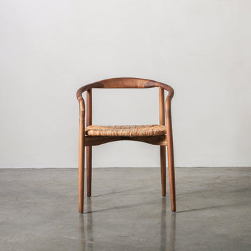 Essence Dining Chair Leaf Rope/Walnut - Few and Far - Dining Chairs