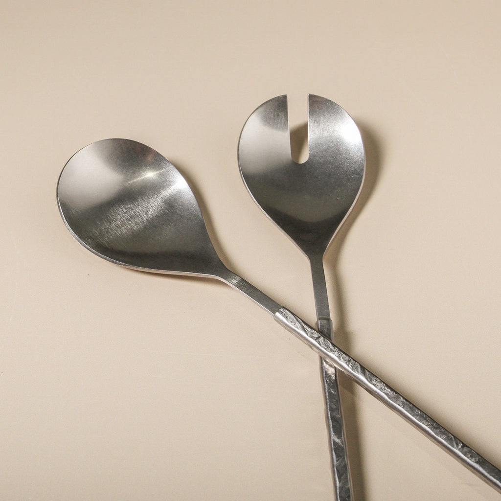 Etcher Salad Servers - Few and Far - Serving Utensils