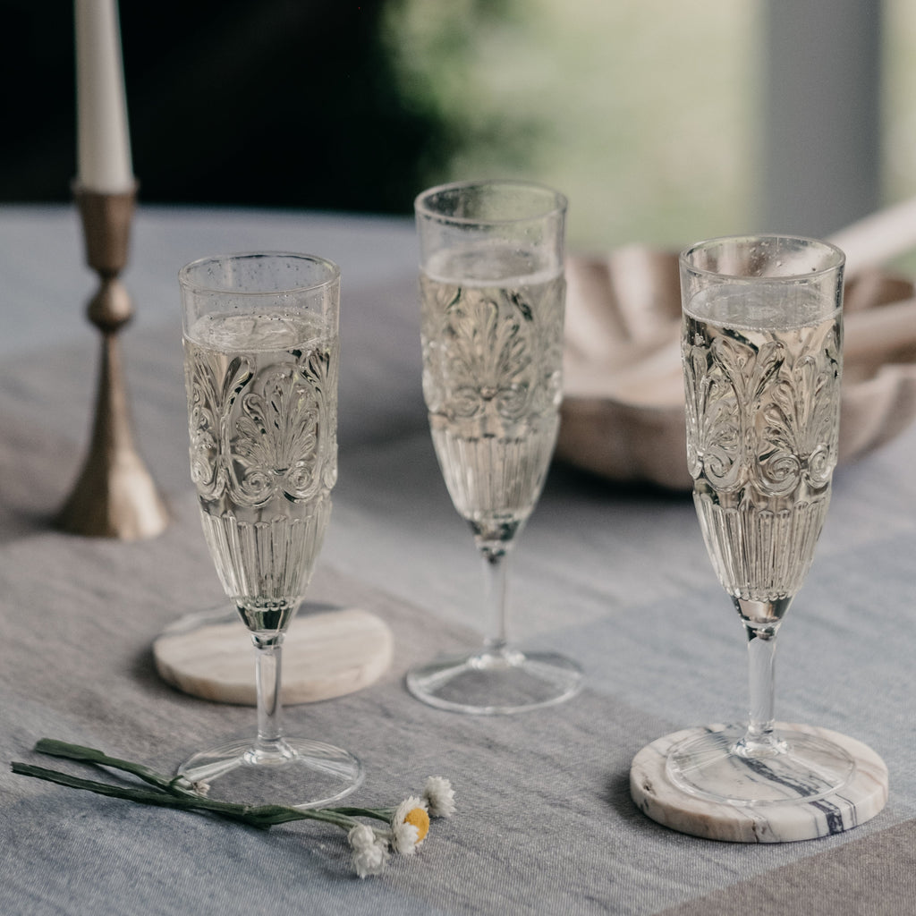 Flemington Acrylic Champagne Flute Clear - Few and Far - Glassware