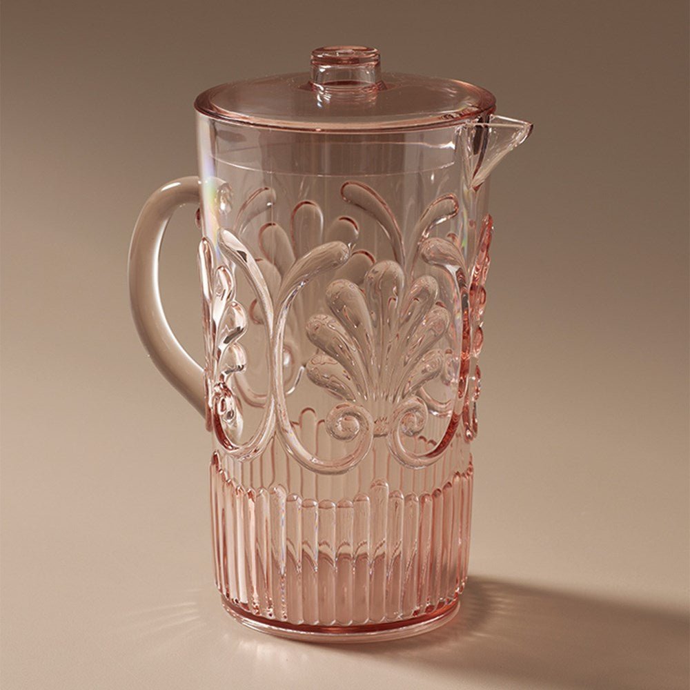 Flemington Acrylic Jug Pale Pink - Few and Far - Glassware