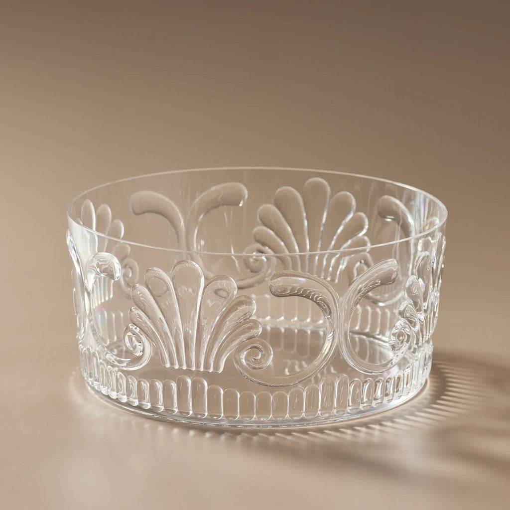 Flemington Acrylic Salad Bowl Clear - Few and Far - Glassware