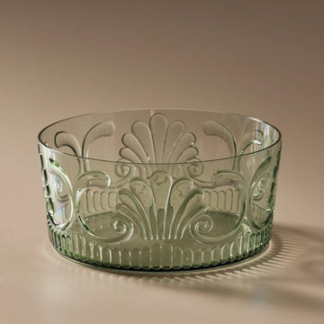 Flemington Acrylic Salad Bowl Green - Few and Far - Glassware