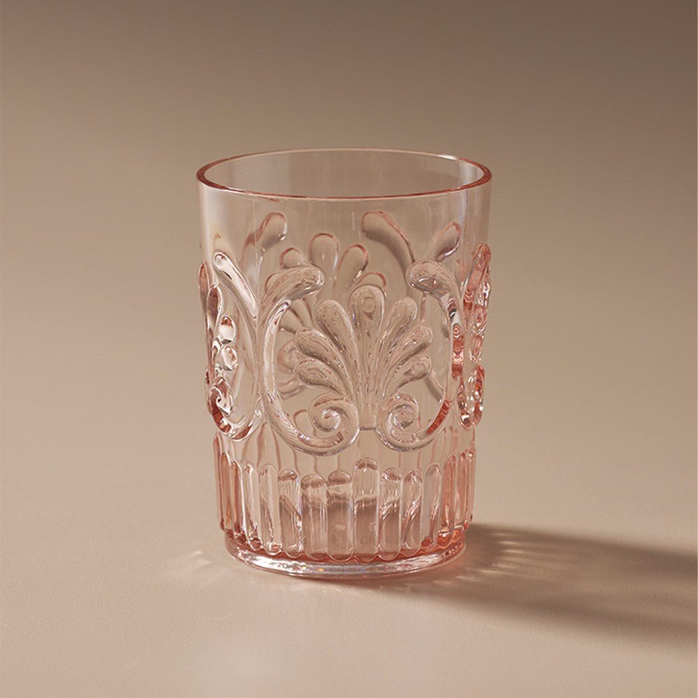 Flemington Acrylic Tumbler Pale Pink - Few and Far - Glassware