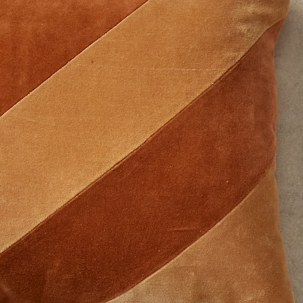 Frankie Cushion Apricot/Salmon - Few and Far - Cushions