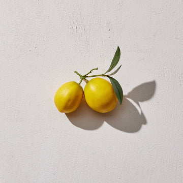 Fruit Lemon Cluster w/leaf - Few and Far - Flowers & Foliage