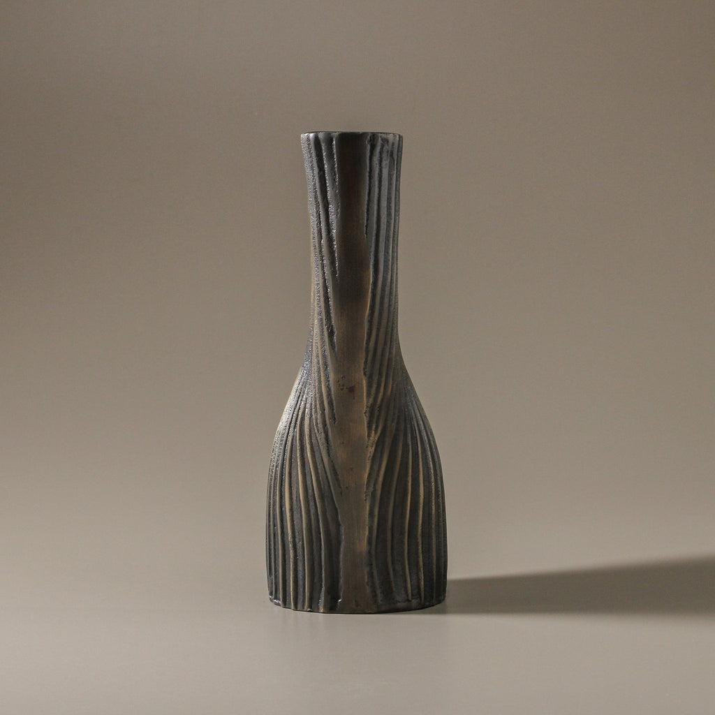Graphite Vase - Few and Far - Vases