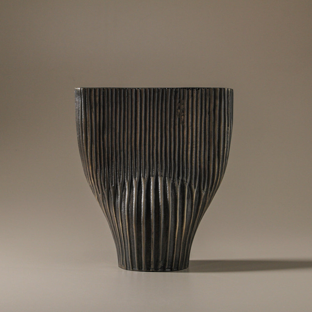 Graphite Vase - Few and Far - Vases