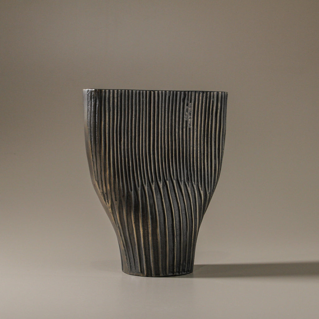 Graphite Vase - Few and Far - Vases