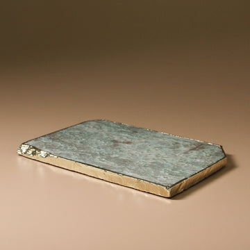 Green Aventurine Serving Board - Few and Far - Serveware
