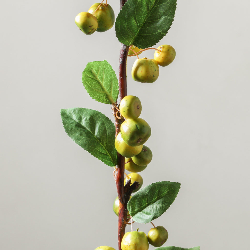 Green Berry Branch 94cm Green - Few and Far - Flowers & Foliage