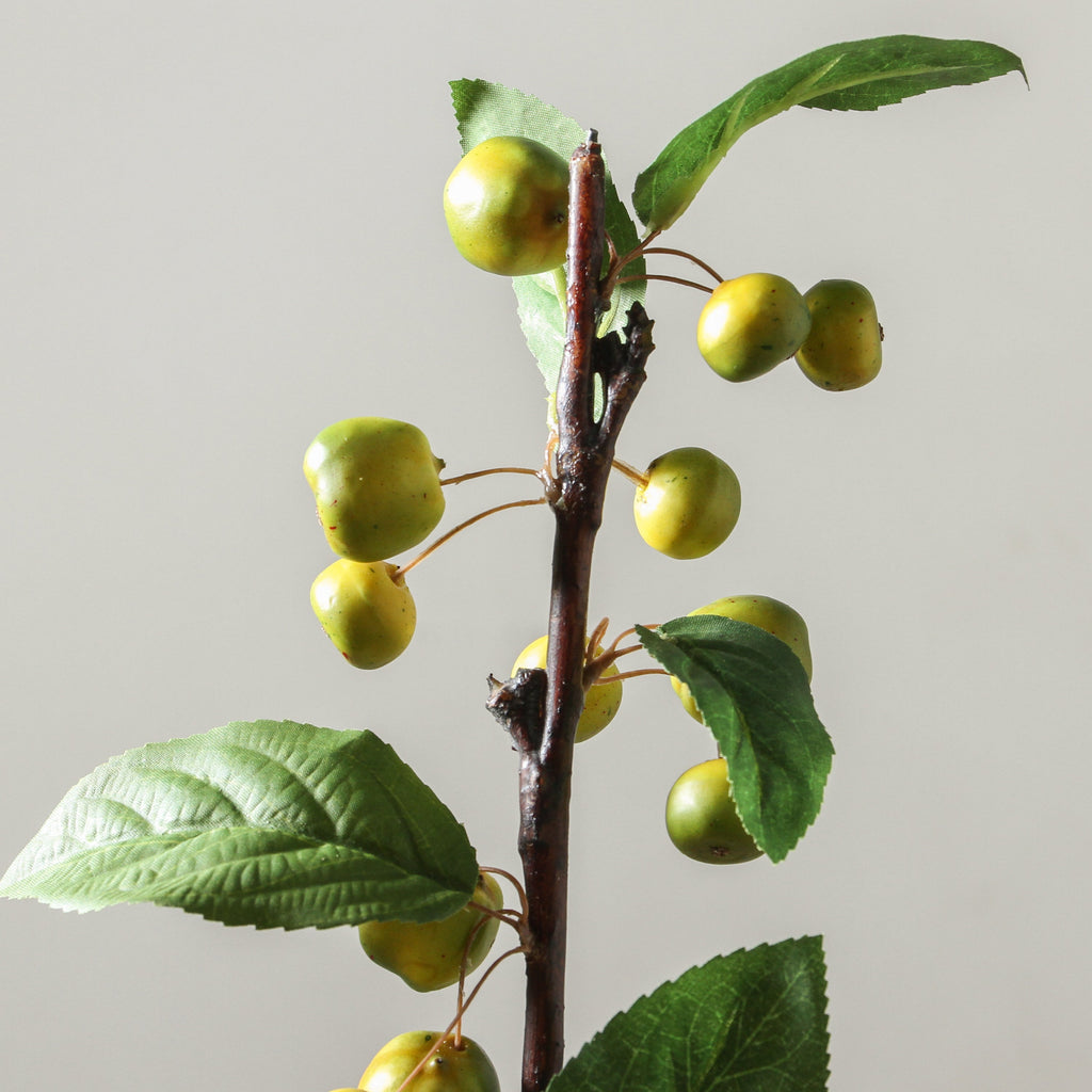 Green Berry Branch 94cm Green - Few and Far - Flowers & Foliage