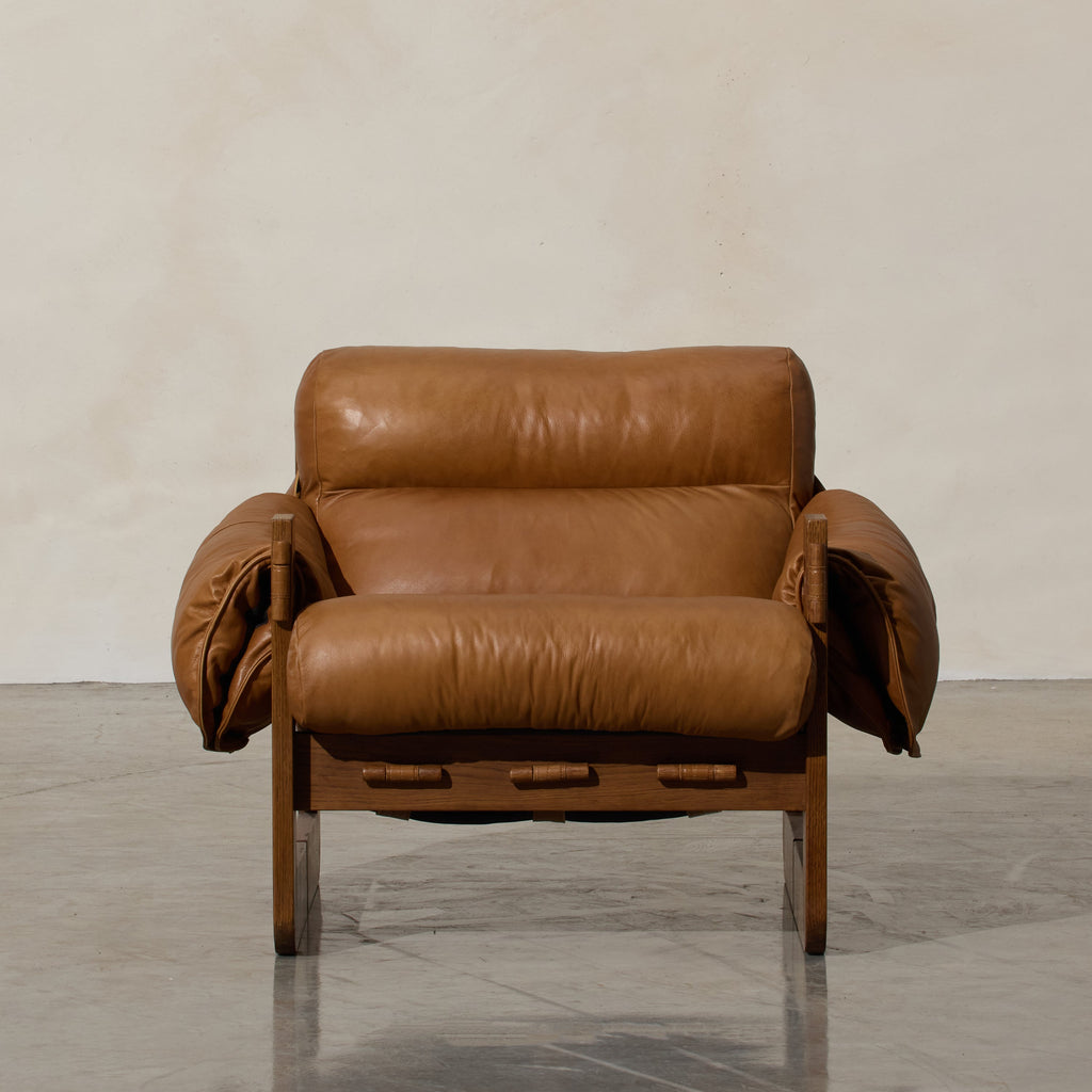 Henry Leather Armchair - Few and Far - Occasional Chairs