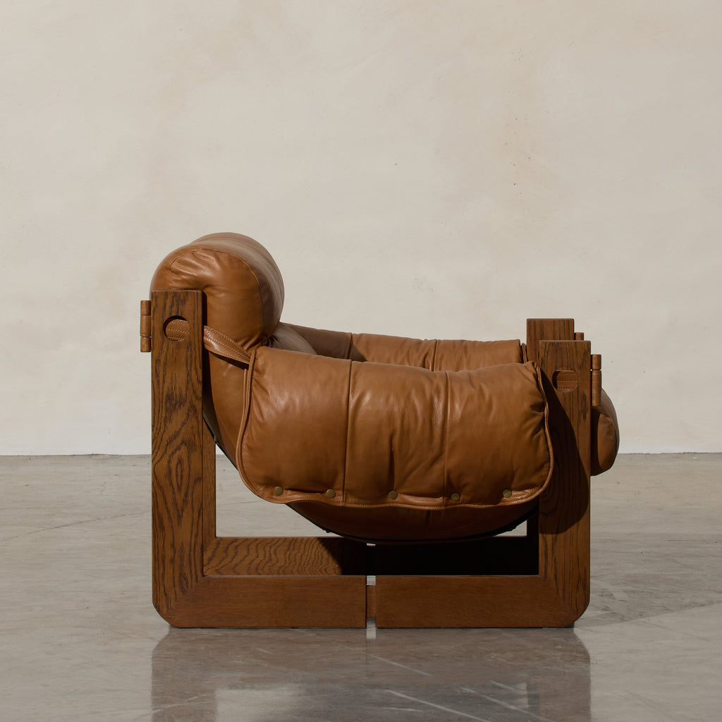 Henry Leather Armchair - Few and Far - Occasional Chairs