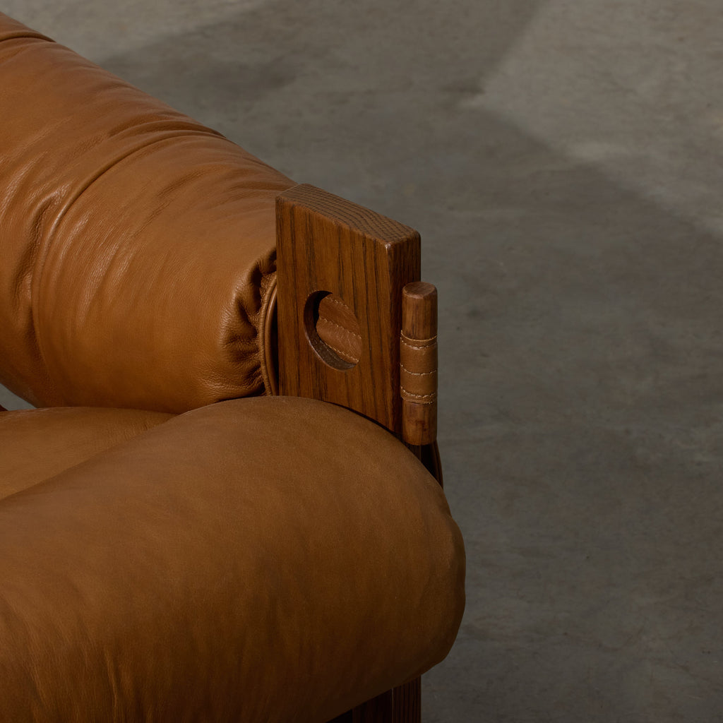 Henry Leather Armchair - Few and Far - Occasional Chairs